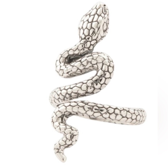 Annika Witt Silver Snake Ring - Picture 2 of 9